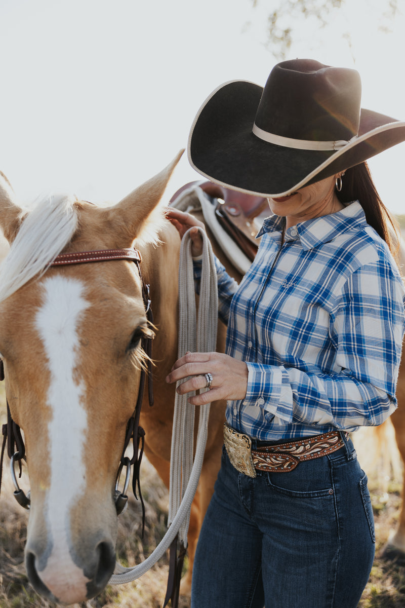 Blue Plaid - Classic Fit