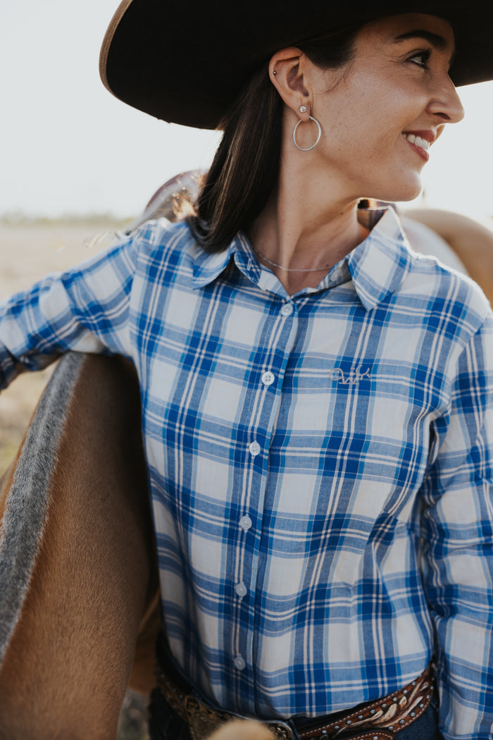 Blue Plaid - Classic Fit