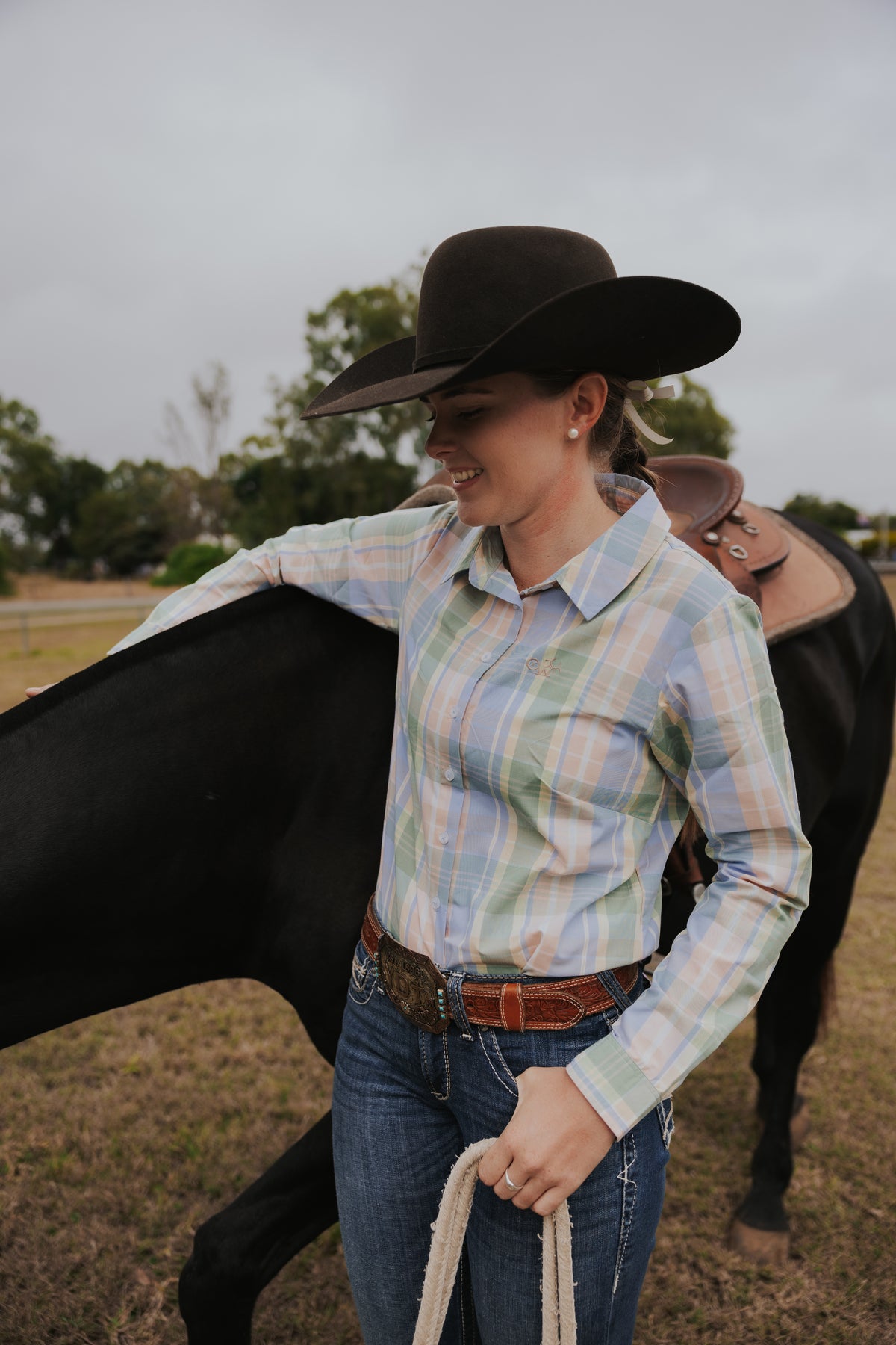 Pastel Plaid - Classic fit