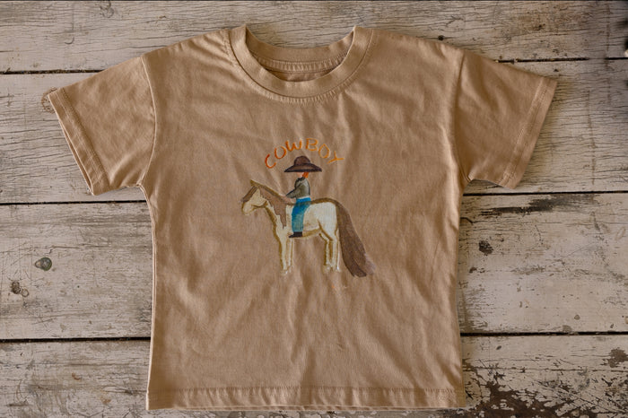 Cowboy T-shirt - 100% Organic Cotton
