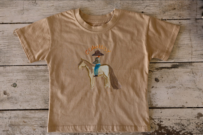 Cowboy T-shirt - 100% Organic Cotton