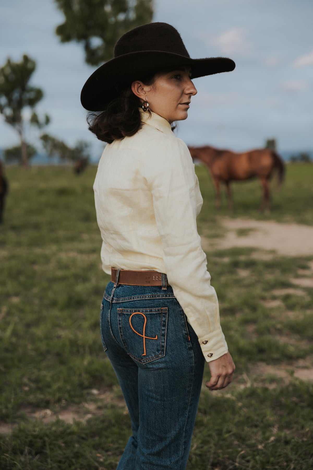 Sylvia - Semi Fitted- Butter Yellow