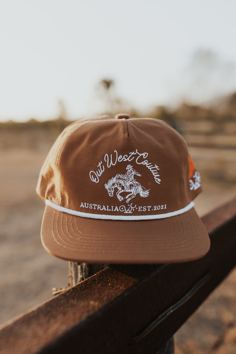 Out West Cap- Rust