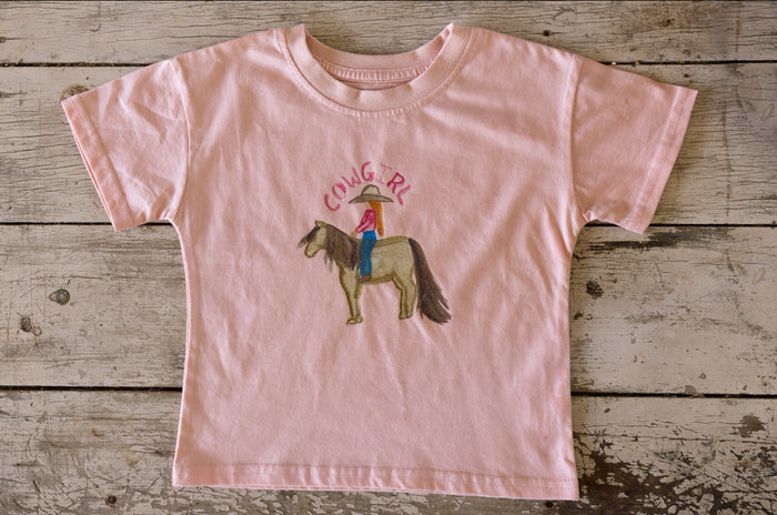 Cowgirl T-shirt - 100% Organic Cotton